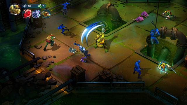 Hình ảnh gameplay Teenage Mutant Ninja Turtles Splintered Fate Slash-RUNE