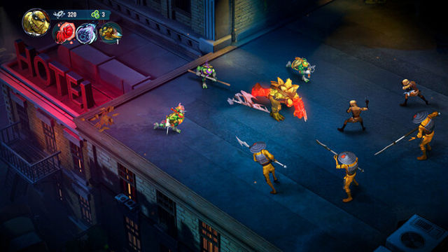 Hình ảnh gameplay Teenage Mutant Ninja Turtles Splintered Fate Slash-RUNE