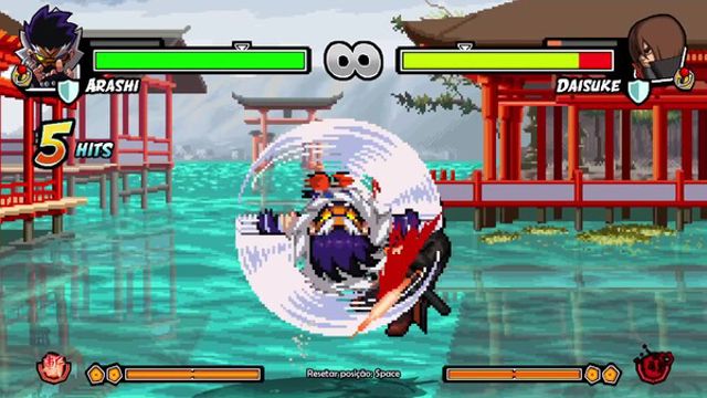 Hình ảnh gameplay Pocket Bravery Arashi-TENOKE