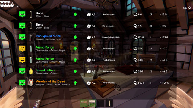Hình ảnh gameplay Fell and Sell-GoldBerg