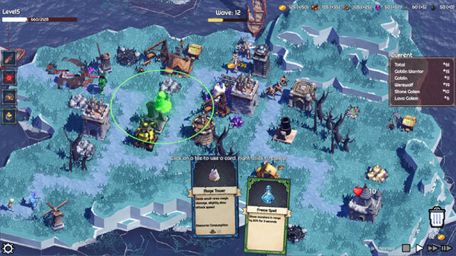 Hình ảnh gameplay Rogue Realm Guardian Grids-TENOKE