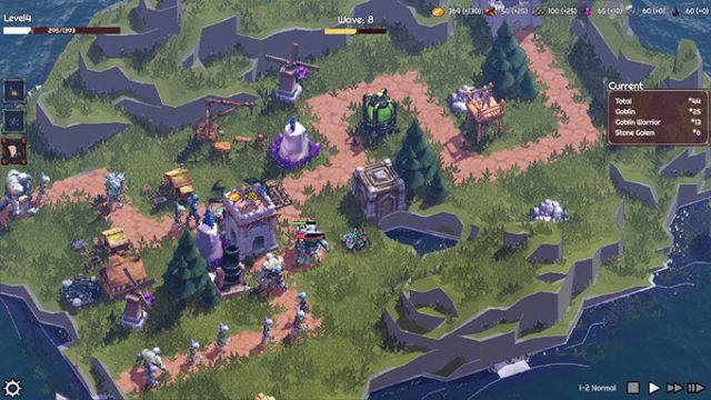 Hình ảnh gameplay Rogue Realm Guardian Grids-TENOKE