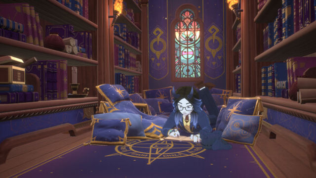 Hình ảnh gameplay Spirit City Lofi Sessions Magical Library-TENOKE