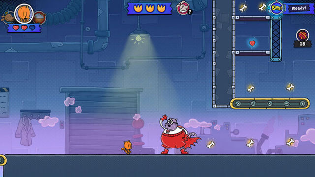 Hình ảnh gameplay Dog Man Bark in Action-RUNE