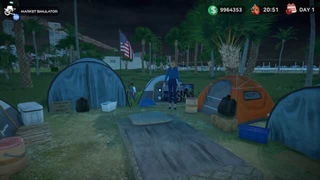 Hình ảnh gameplay Market Simulator Miami Beach-GoldBerg