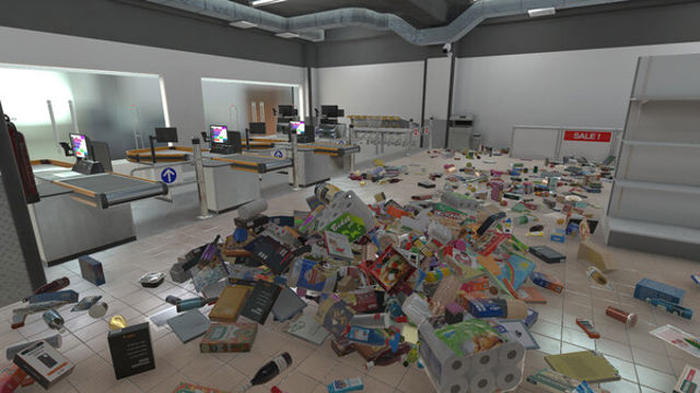 Hình ảnh gameplay Supermarket Chaos-TENOKE