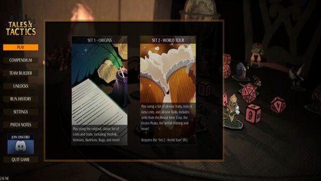 Hình ảnh gameplay Tales and Tactics Set 2 World Tour-TENOKE