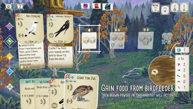 Hình ảnh gameplay Wingspan Bird Pack Additional Asian Avians-TENOKE