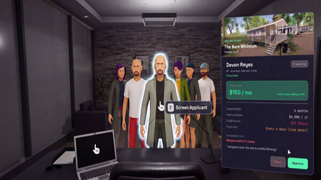 Hình ảnh gameplay Rent Due Early Access