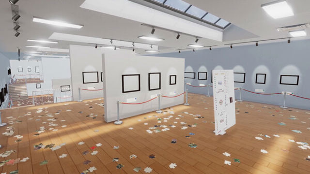 Hình ảnh gameplay Cleaning Up The Puzzle Gallery-TENOKE