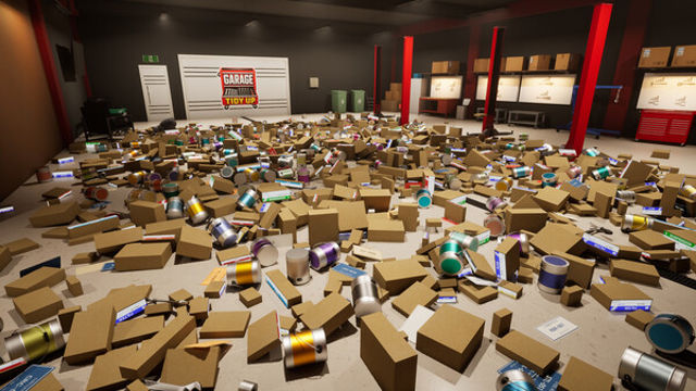 Hình ảnh gameplay Garage Tidy Up-GoldBerg