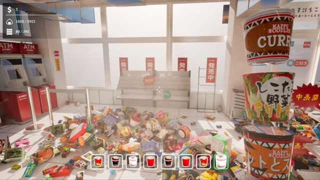 Hình ảnh gameplay Konbini Cleanup-GoldBerg