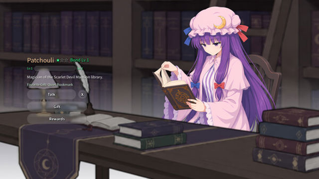 Hình ảnh gameplay Touhou Bansho Cards-TENOKE