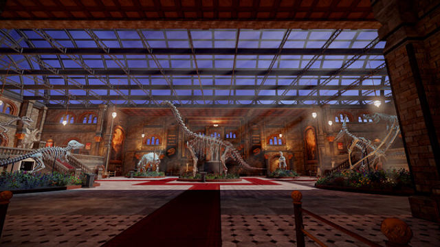 Hình ảnh gameplay DinoBones Tidy Up the Museum-TENOKE