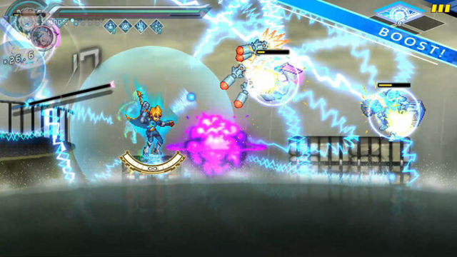 Hình ảnh gameplay Azure Striker Gunvolt Trilogy Enhanced ASG GX-TENOKE