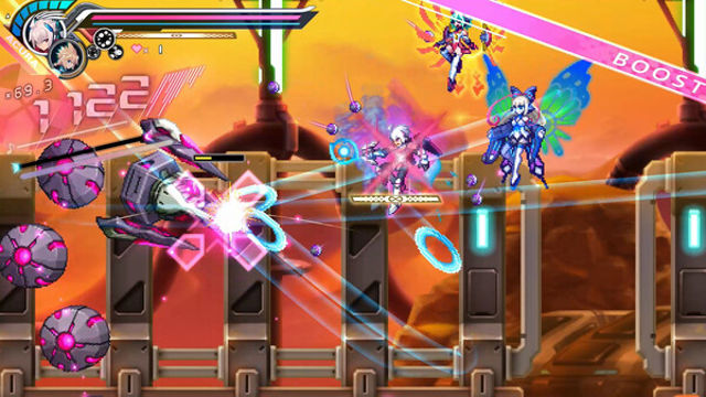 Hình ảnh gameplay Azure Striker Gunvolt Trilogy Enhanced ASG GX-TENOKE