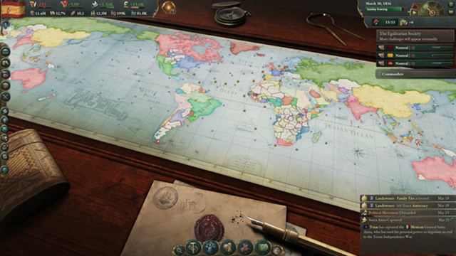 Hình ảnh gameplay Victoria 3 Grand Edition v1.7.3-P2P