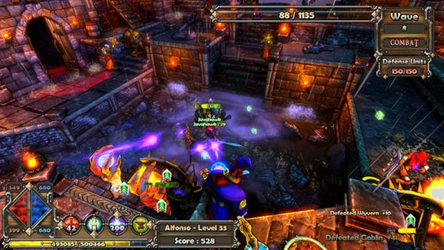 Hình ảnh gameplay Dungeon Defenders Jesters Spooktacular-TENOKE