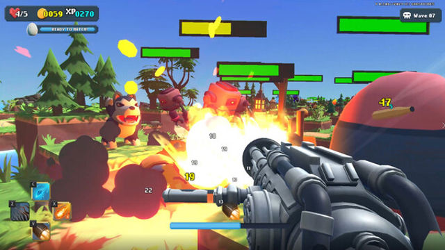 Hình ảnh gameplay Rogue Monster Rush-TENOKE