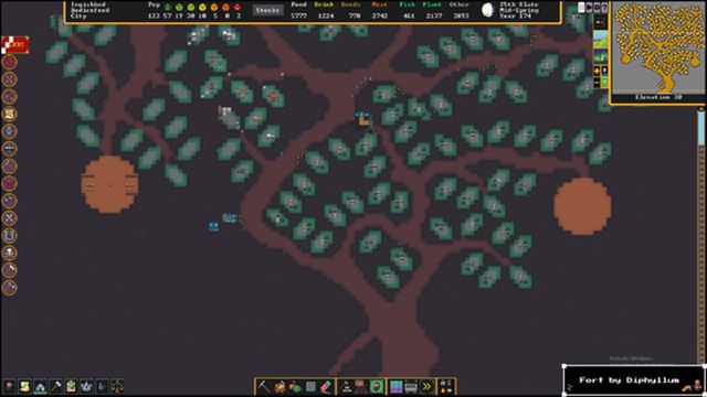 Hình ảnh gameplay Dwarf Fortress v51.06-P2P