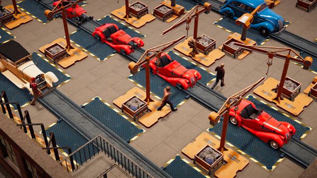Hình ảnh gameplay Car Manufacture Early Access