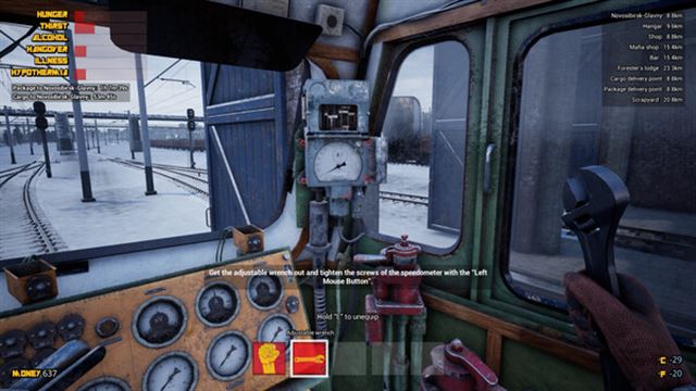 Hình ảnh gameplay Trans-Siberian Railway Simulator v20260610 Early Access